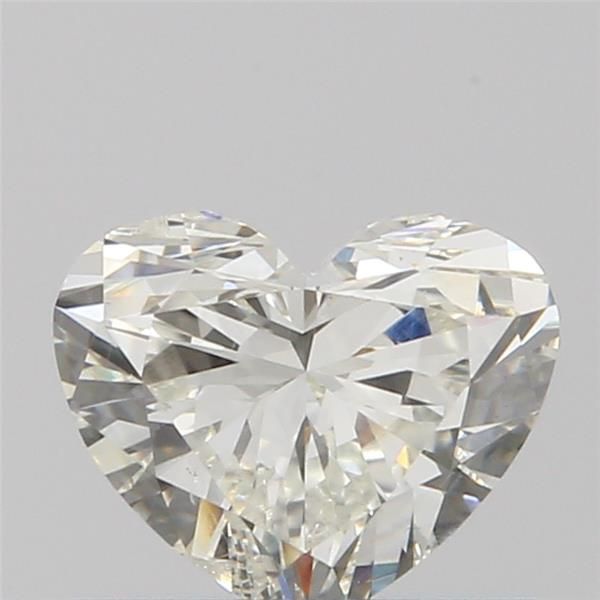 0.53 Carat Heart Loose Diamond, J, SI2, Ideal, GIA Certified