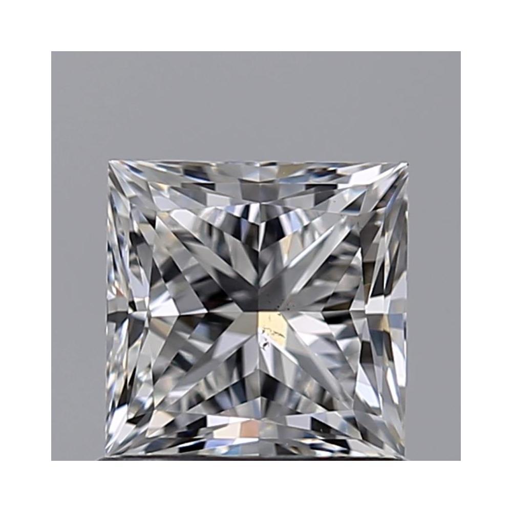 1.00 Carat Princess Loose Diamond, E, VS2, Ideal, GIA Certified