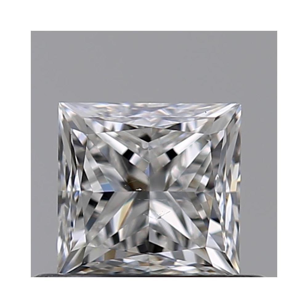 0.51 Carat Princess Loose Diamond, F, VS1, Very Good, GIA Certified | Thumbnail