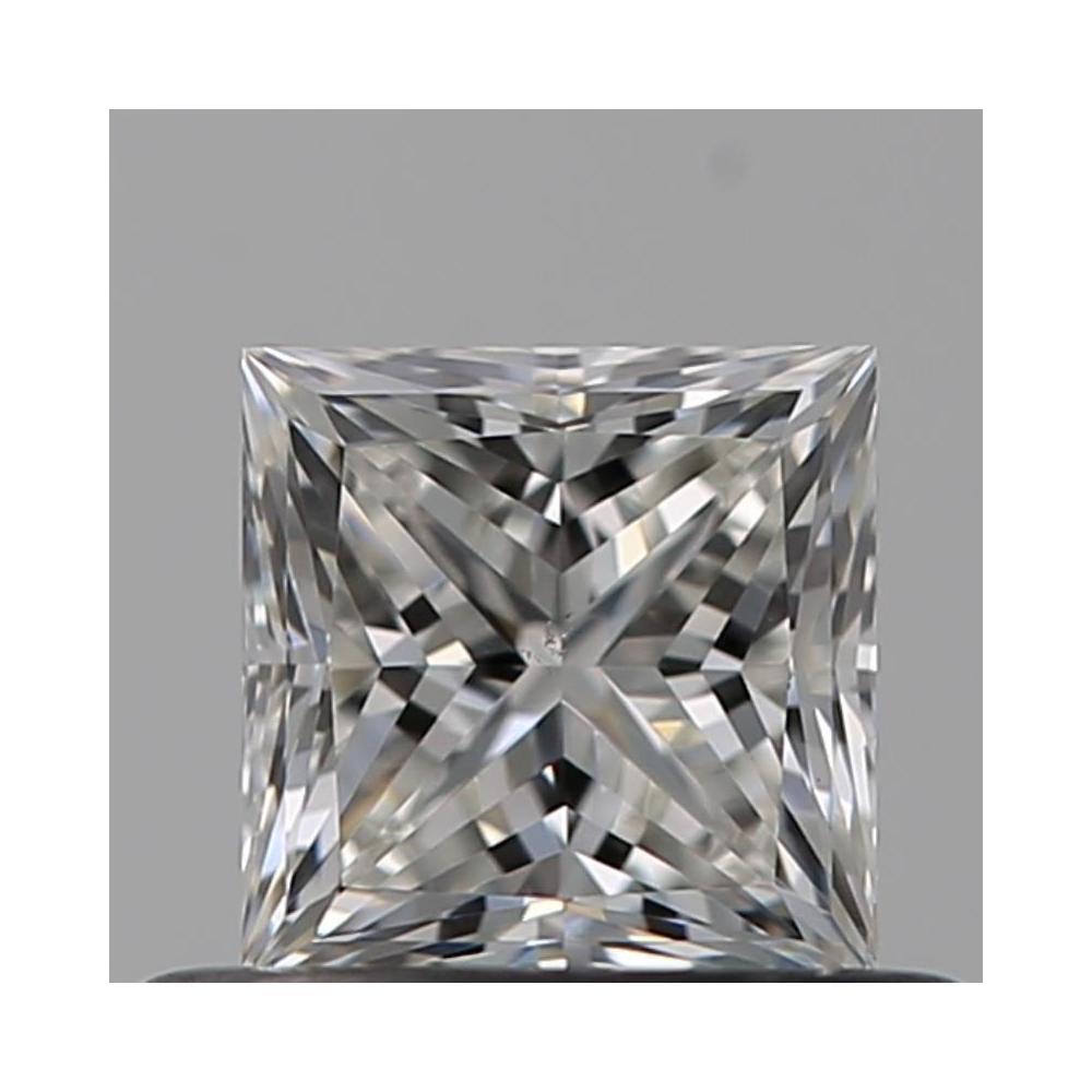 0.50 Carat Princess Loose Diamond, G, VS2, Super Ideal, GIA Certified | Thumbnail