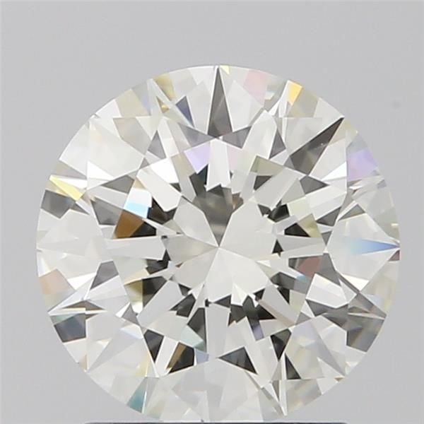 1.50 Carat Round Loose Diamond, K, VVS2, Ideal, GIA Certified