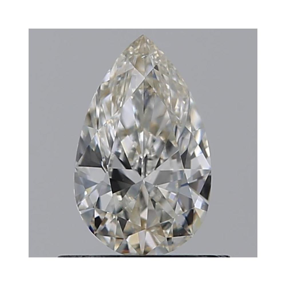 0.64 Carat Pear Loose Diamond, I, VS2, Ideal, GIA Certified