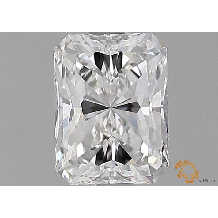 1.00 Carat Radiant Loose Diamond, E, VVS2, Super Ideal, GIA Certified