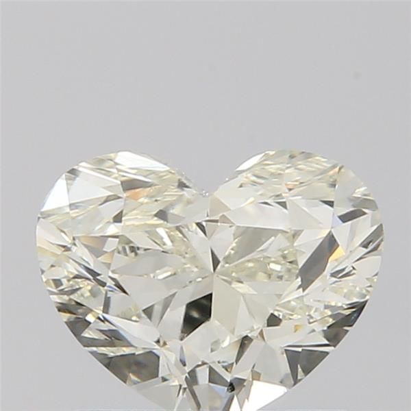 0.91 Carat Heart Loose Diamond, K, VS1, Ideal, GIA Certified | Thumbnail