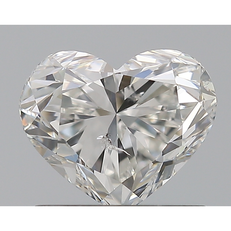 0.96 Carat Heart Loose Diamond, G, SI2, Ideal, GIA Certified | Thumbnail