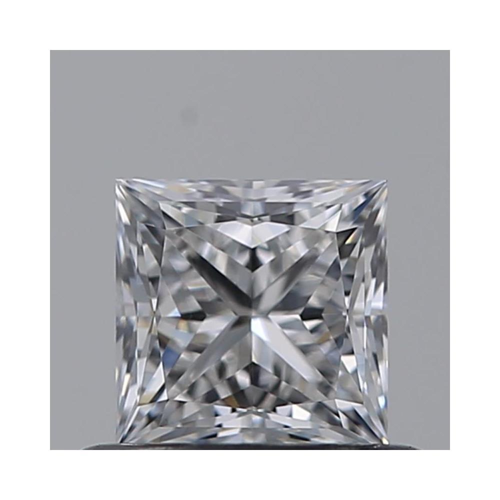0.56 Carat Princess Loose Diamond, E, VS2, Ideal, GIA Certified