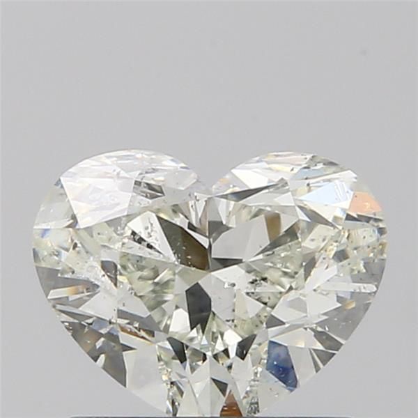 1.00 Carat Heart Loose Diamond, J, I1, Ideal, GIA Certified | Thumbnail