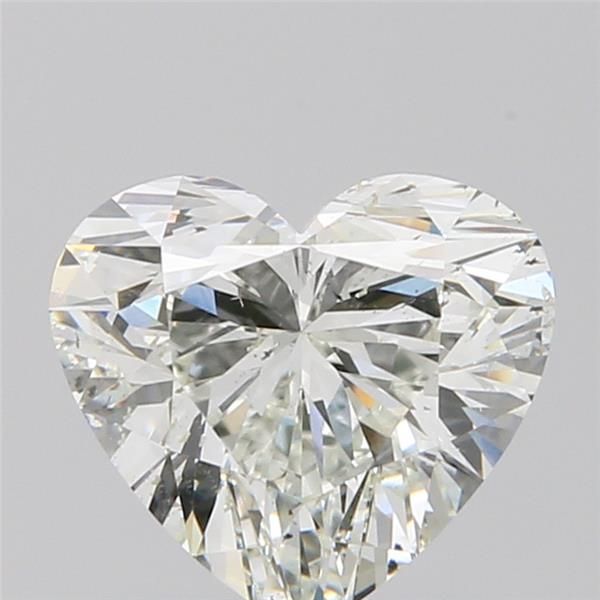 1.01 Carat Heart Loose Diamond, H, SI1, Super Ideal, GIA Certified | Thumbnail