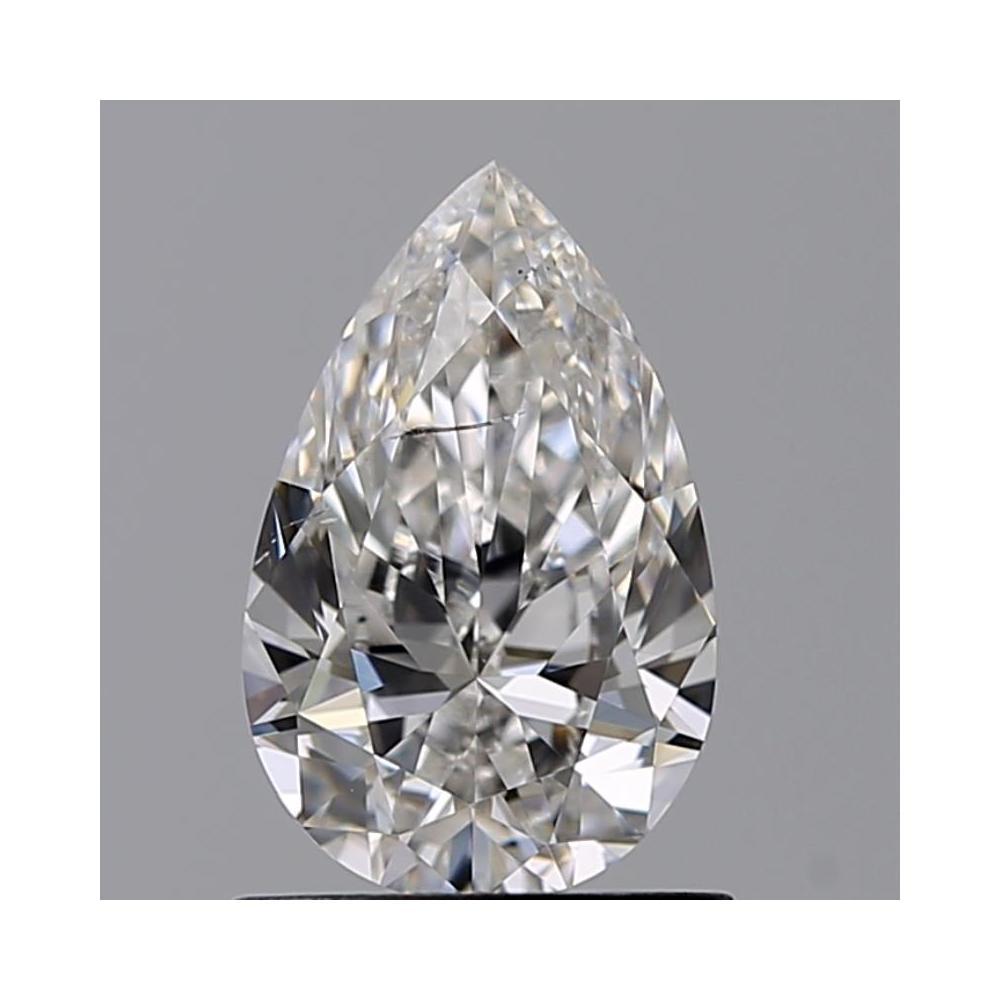 1.02 Carat Pear Loose Diamond, F, SI2, Super Ideal, GIA Certified