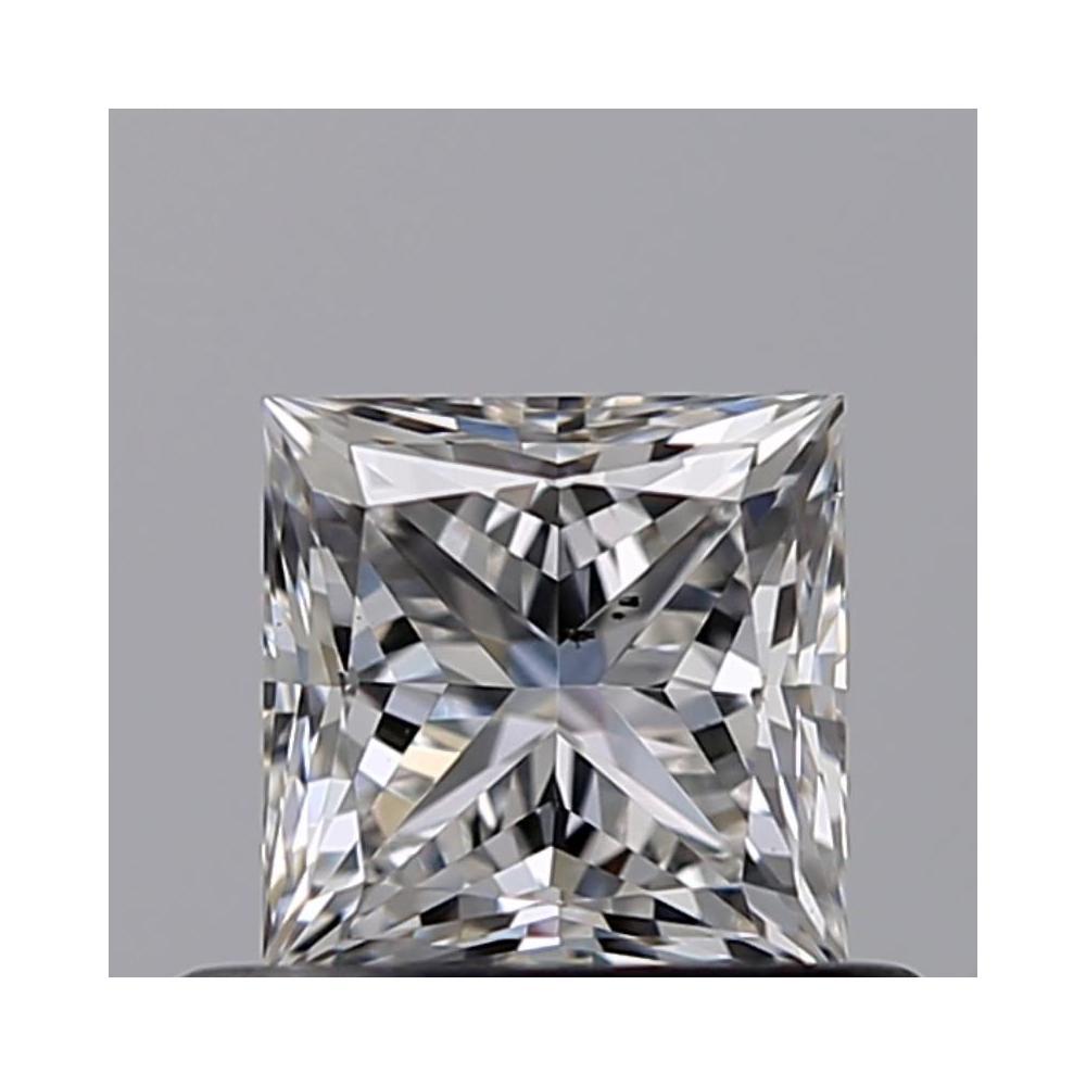 0.51 Carat Princess Loose Diamond, G, SI1, Super Ideal, GIA Certified