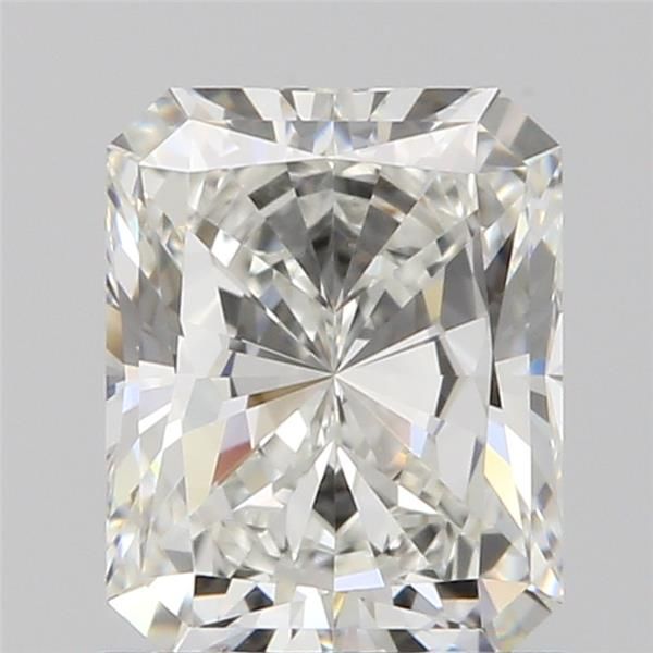 0.90 Carat Radiant Loose Diamond, H, VVS1, Ideal, GIA Certified