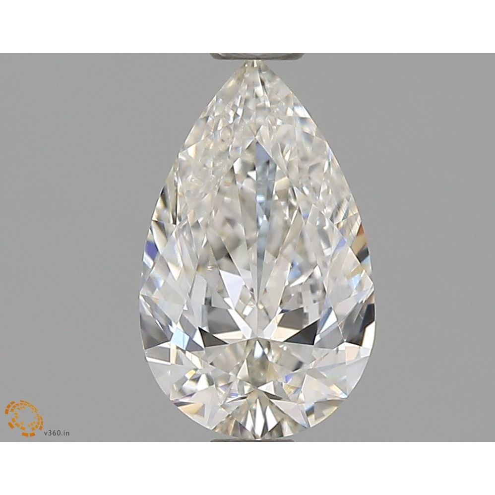 0.72 Carat Pear Loose Diamond, G, SI1, Super Ideal, GIA Certified | Thumbnail