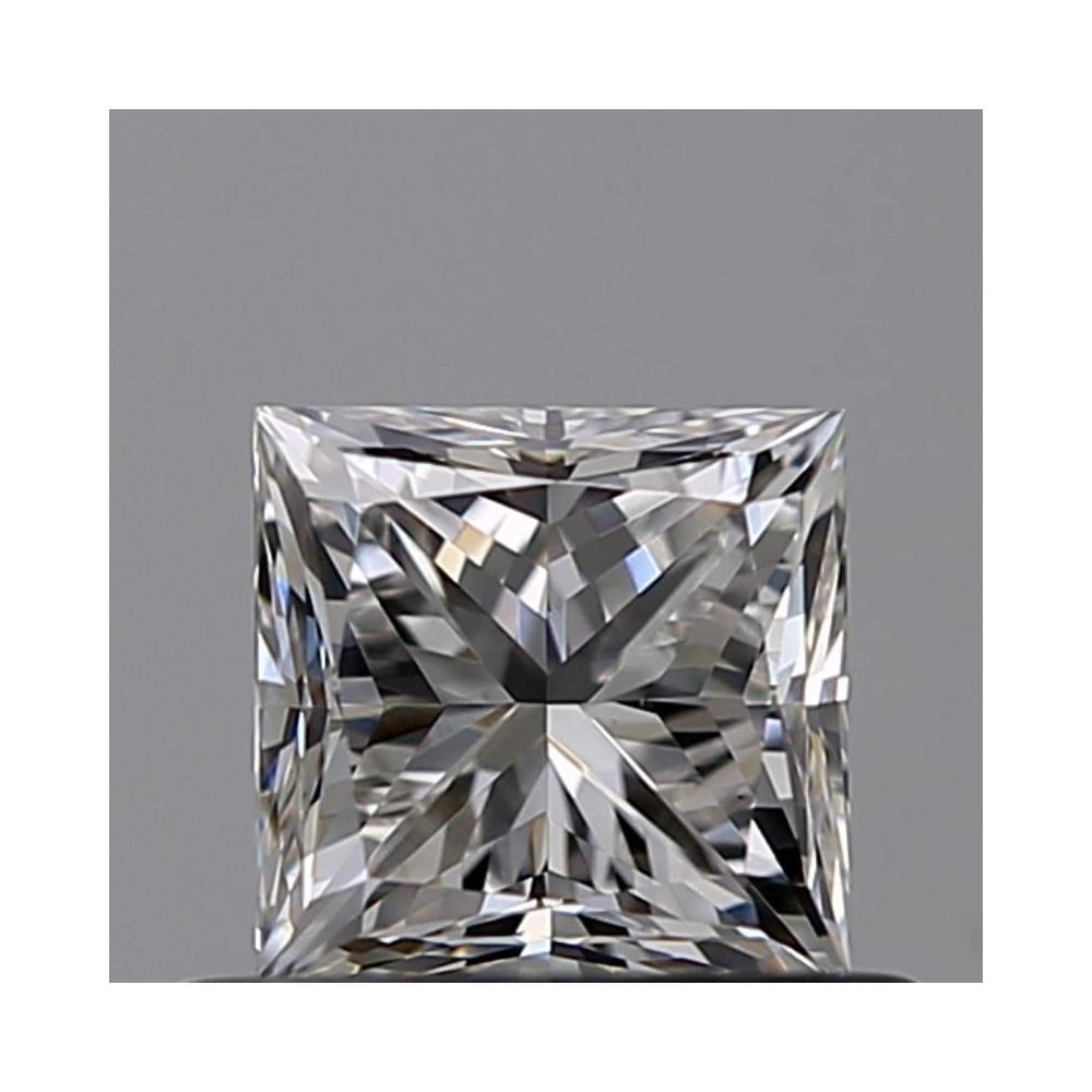 0.51 Carat Princess Loose Diamond, F, VS1, Excellent, GIA Certified