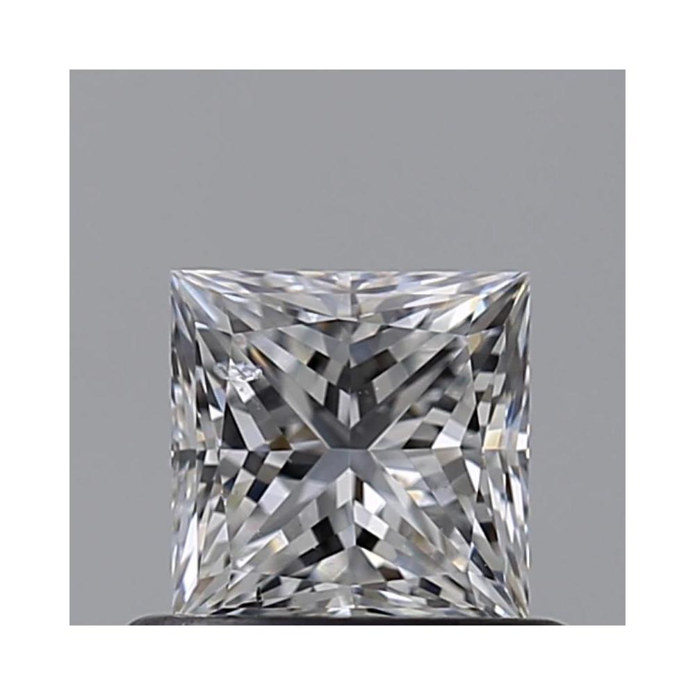 0.61 Carat Princess Loose Diamond, E, SI1, Ideal, GIA Certified | Thumbnail