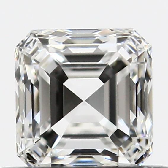 0.50 Carat Asscher Loose Diamond, E, VVS2, Super Ideal, GIA Certified
