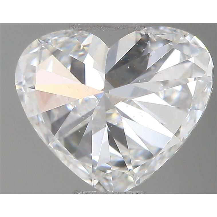 0.50 Carat Heart Loose Diamond, G, VS2, Super Ideal, GIA Certified | Thumbnail