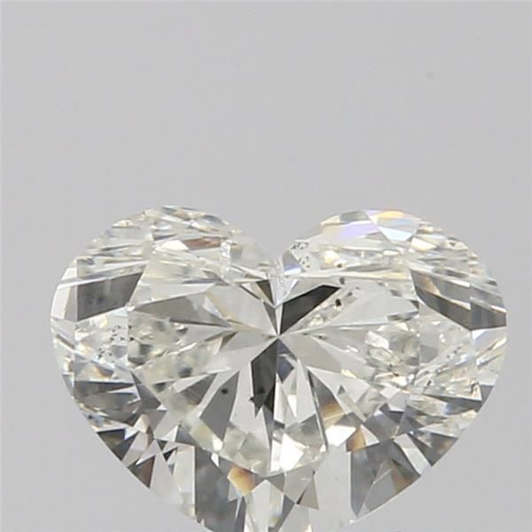 0.72 Carat Heart Loose Diamond, H, SI2, Excellent, GIA Certified