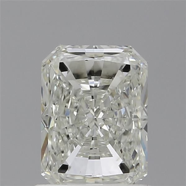 0.81 Carat Radiant Loose Diamond, J, VS2, Very Good, GIA Certified