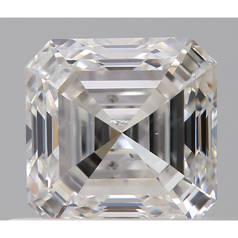 0.52 Carat Asscher Loose Diamond, F, SI2, Super Ideal, GIA Certified | Thumbnail