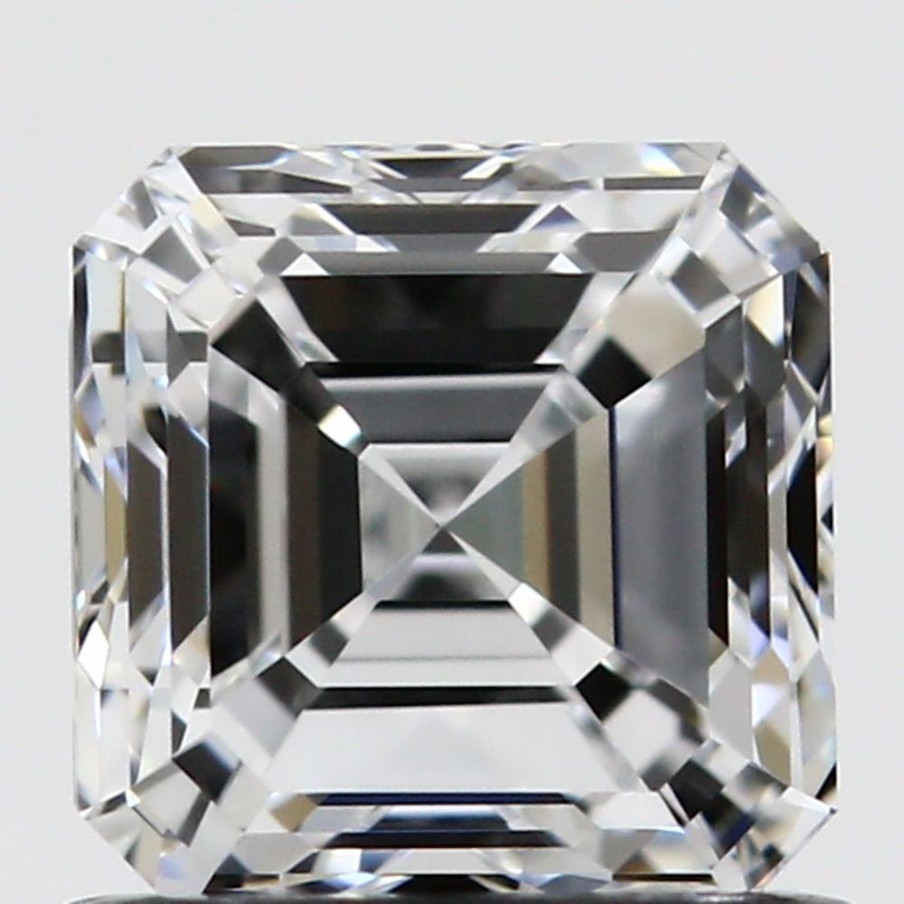 0.90 Carat Asscher Loose Diamond, D, IF, Ideal, GIA Certified