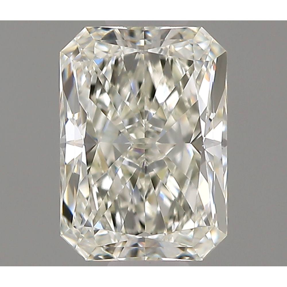 0.50 Carat Radiant Loose Diamond, J, VVS2, Ideal, GIA Certified