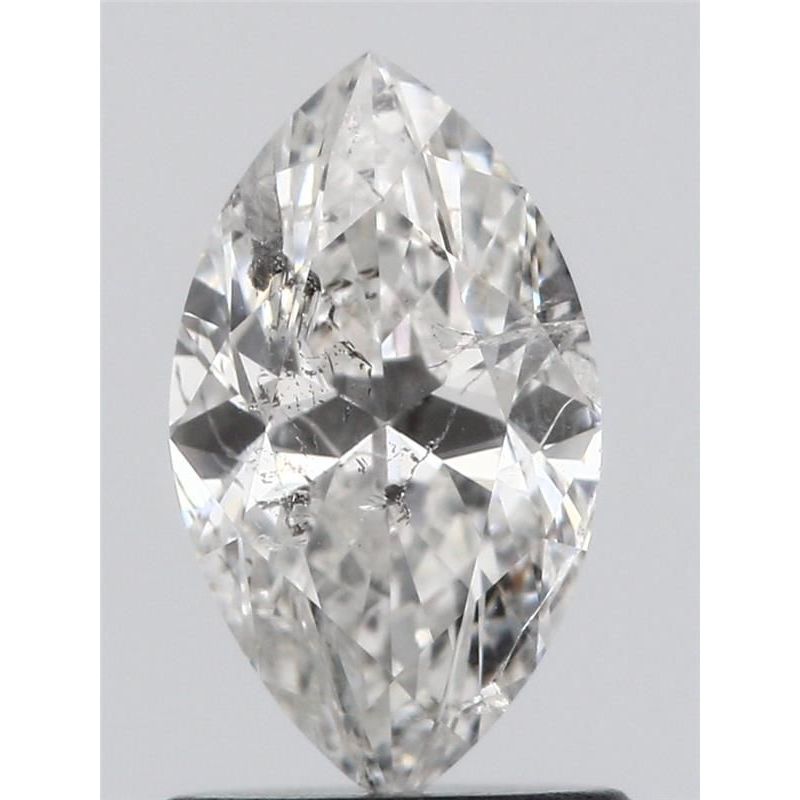 0.97 Carat Marquise Loose Diamond, G, I2, Ideal, GIA Certified | Thumbnail