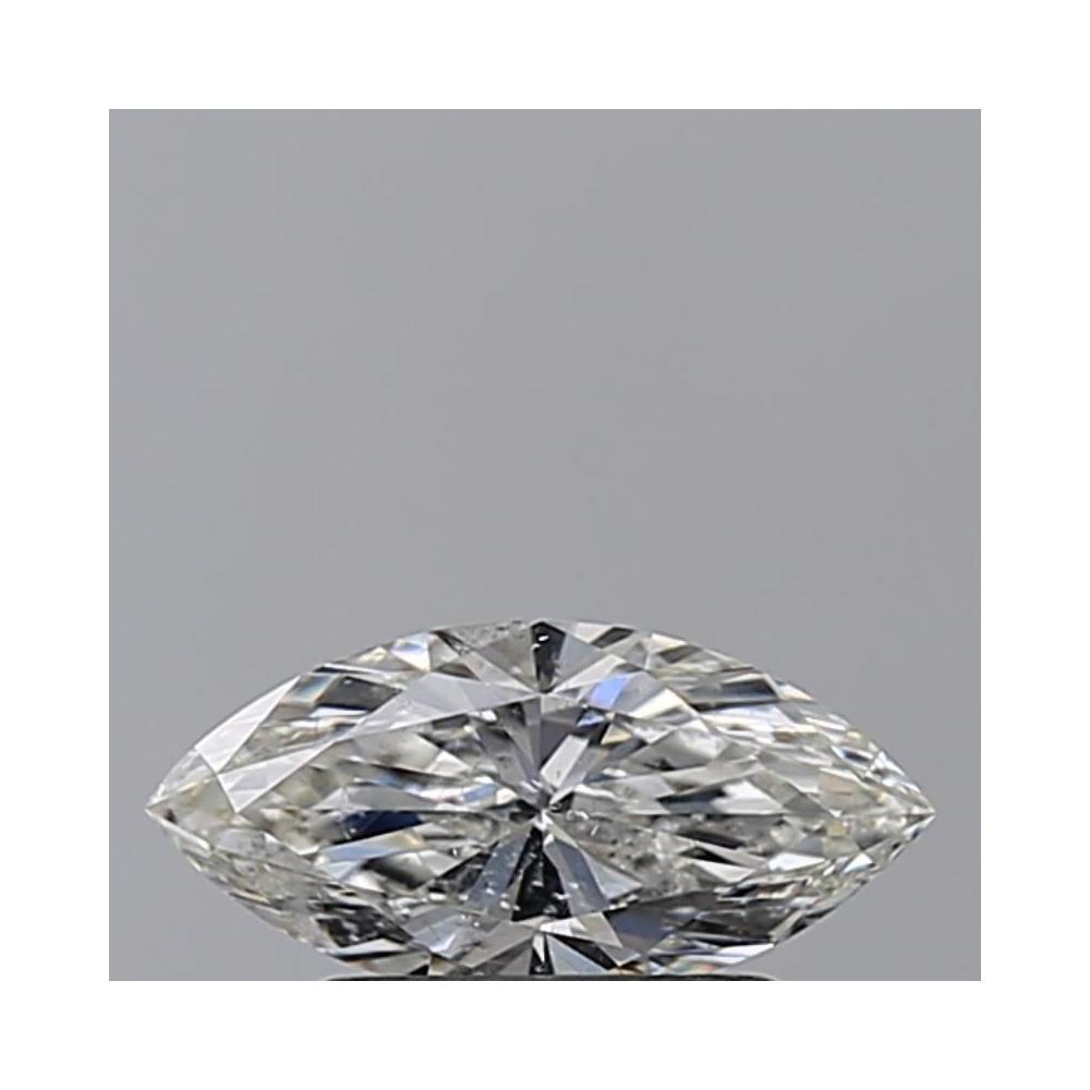 0.71 Carat Marquise Loose Diamond, I, SI2, Ideal, GIA Certified | Thumbnail
