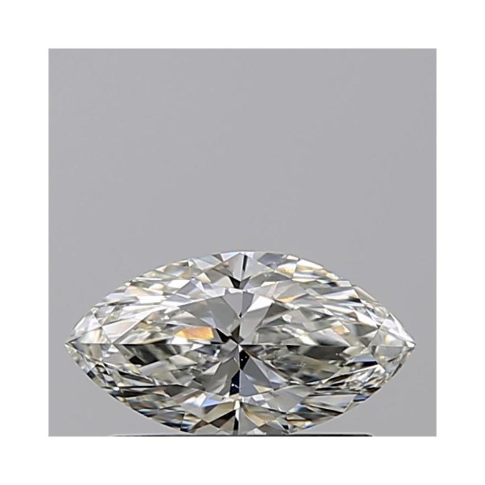 0.51 Carat Marquise Loose Diamond, I, VS2, Ideal, GIA Certified | Thumbnail