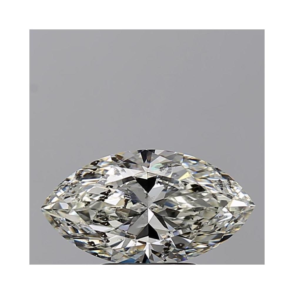 2.00 Carat Marquise Loose Diamond, J, I1, Super Ideal, GIA Certified | Thumbnail