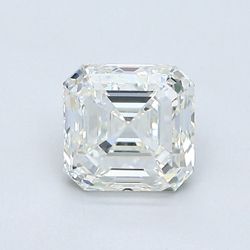0.90 Carat Asscher Loose Diamond, J, SI1, Ideal, GIA Certified | Thumbnail