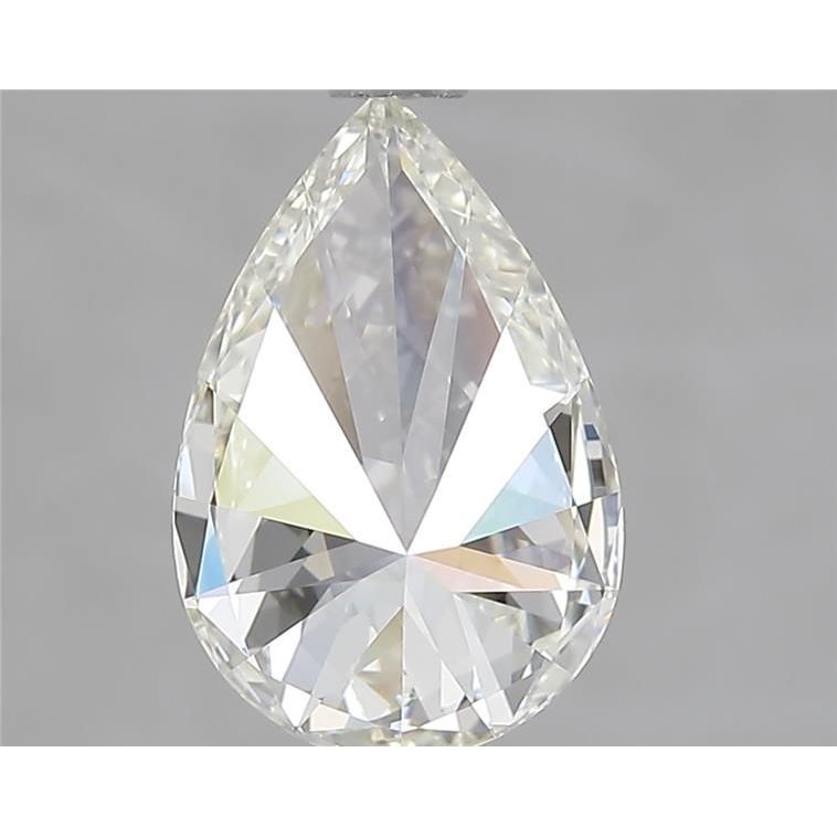 2.07 Carat Pear Loose Diamond, K, IF, Ideal, IGI Certified