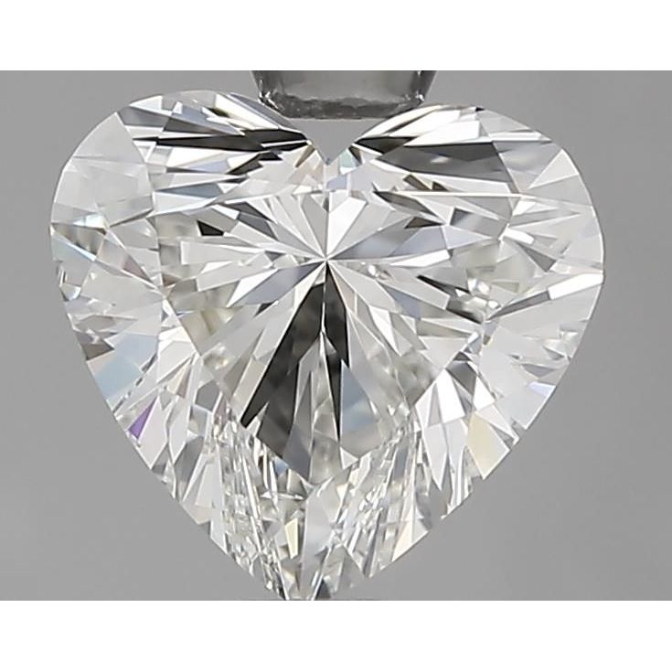 0.90 Carat Heart Loose Diamond, G, VS2, Ideal, IGI Certified | Thumbnail
