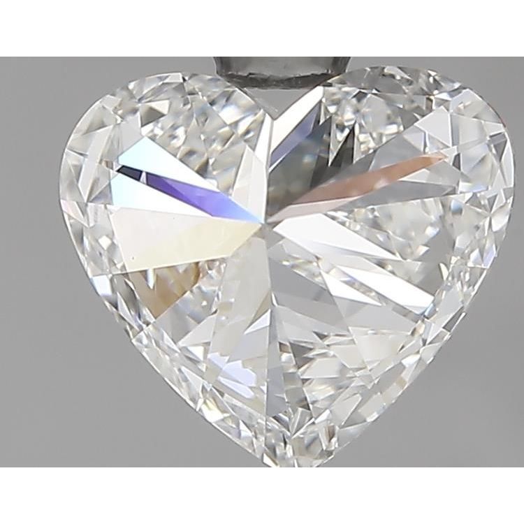 1.02 Carat Heart Loose Diamond, F, IF, Ideal, IGI Certified | Thumbnail