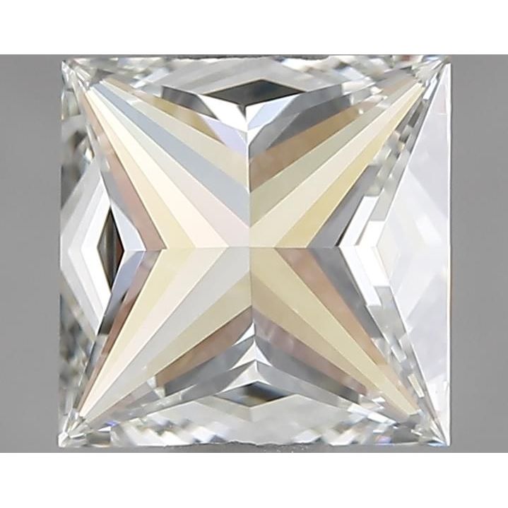 1.00 Carat Princess Loose Diamond, J, VVS2, Ideal, IGI Certified | Thumbnail