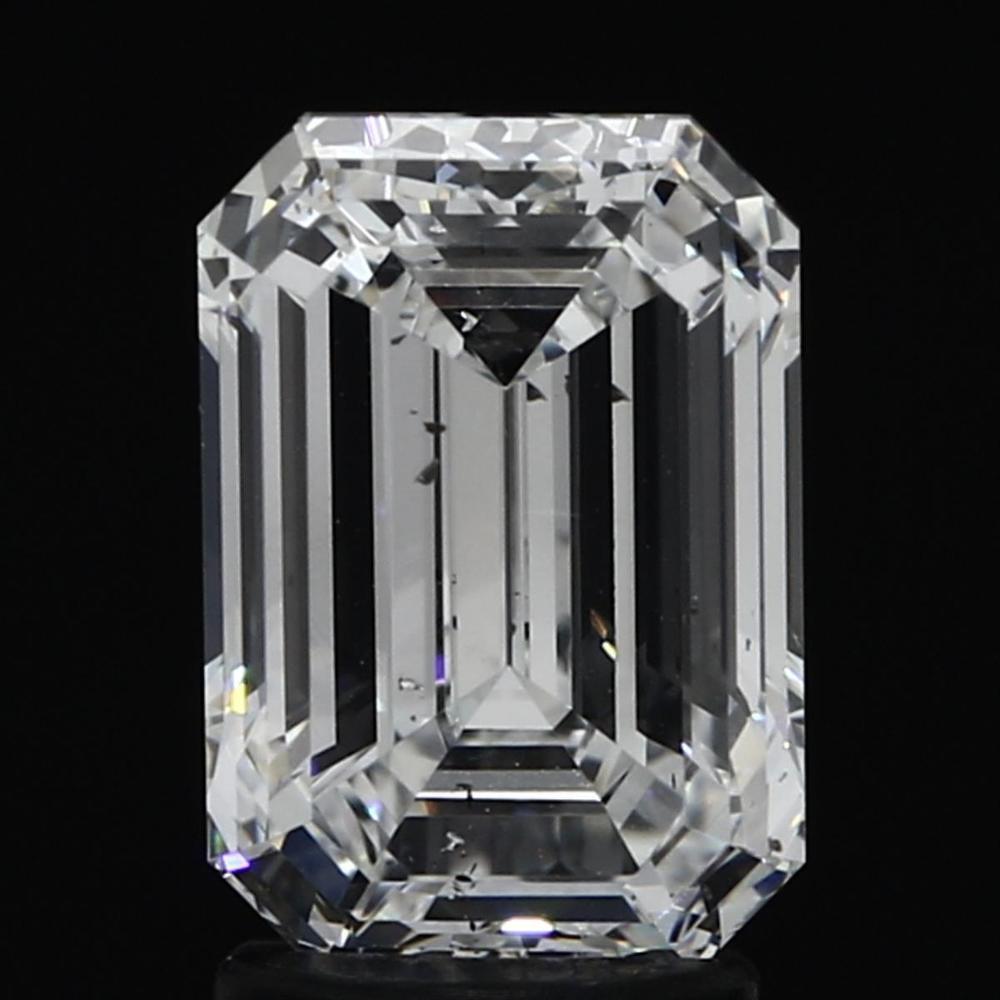 2.60 Carat Emerald Loose Diamond, D, SI1, Super Ideal, GIA Certified