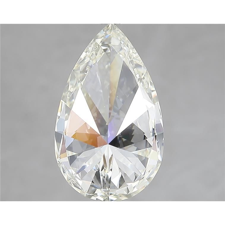 4.02 Carat Pear Loose Diamond, K, VVS2, Super Ideal, IGI Certified | Thumbnail