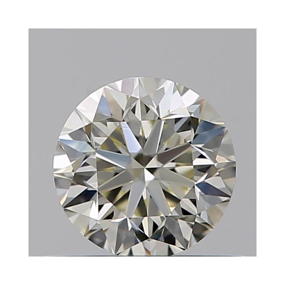 0.50 Carat Round Loose Diamond, L, VVS1, Very Good, GIA Certified | Thumbnail