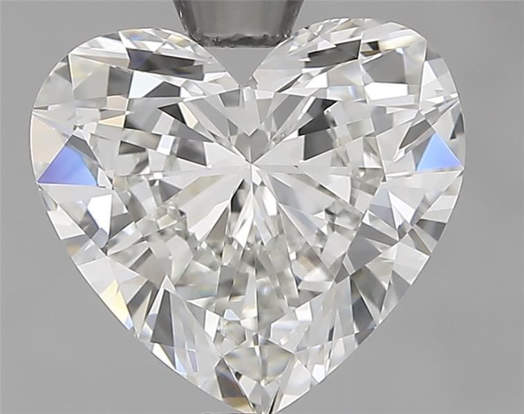 1.51 Carat Heart Loose Diamond, G, IF, Ideal, IGI Certified