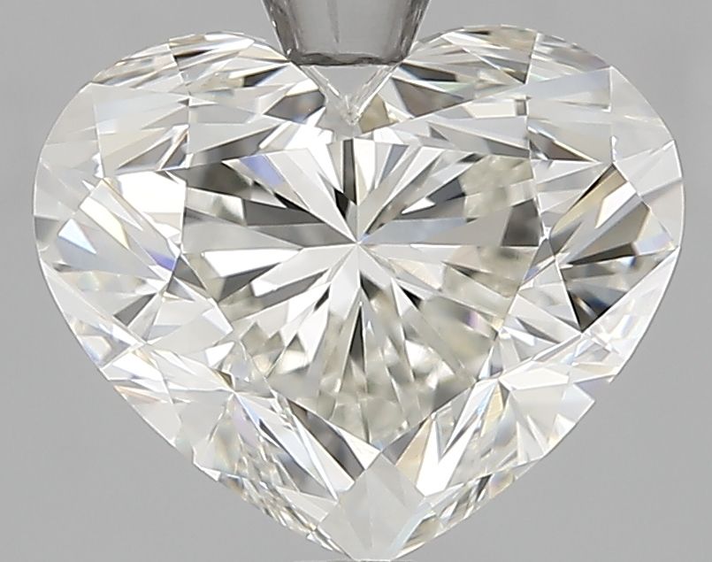 3.01 Carat Heart Loose Diamond, H, VVS1, Ideal, IGI Certified | Thumbnail