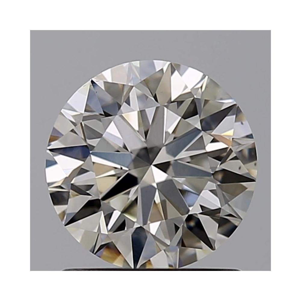 1.01 Carat Round Loose Diamond, K, VS1, Super Ideal, GIA Certified | Thumbnail