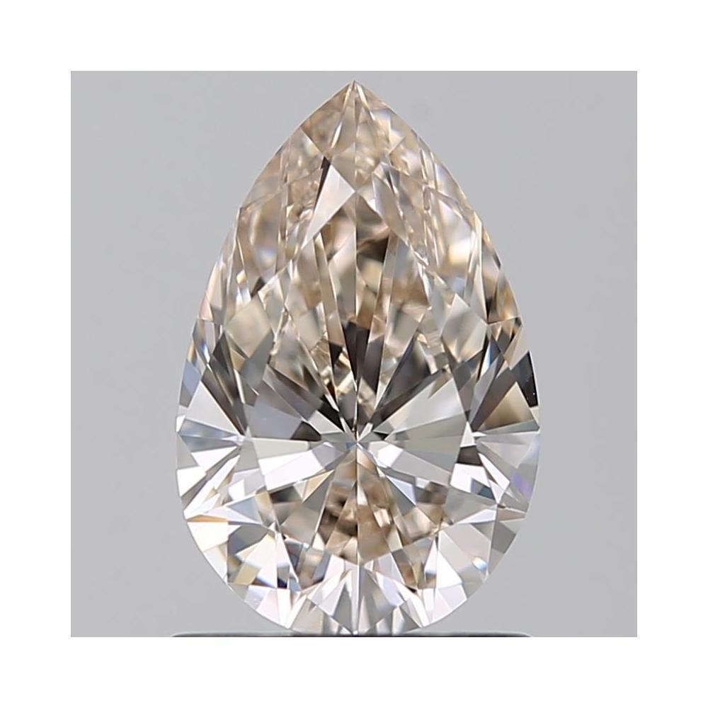 1.00 Carat Pear Loose Diamond, K, VVS2, Ideal, GIA Certified | Thumbnail