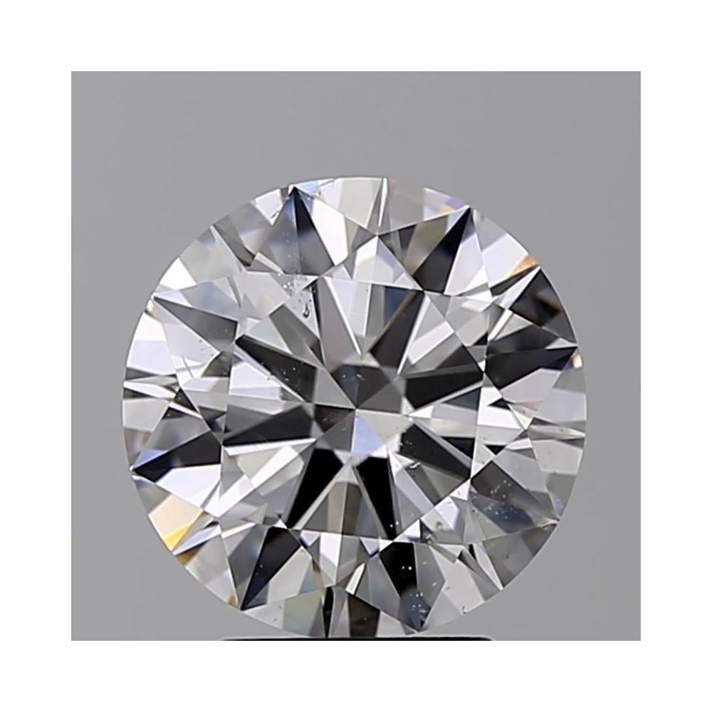 3.00 Carat Round Loose Diamond, D, SI1, Super Ideal, GIA Certified