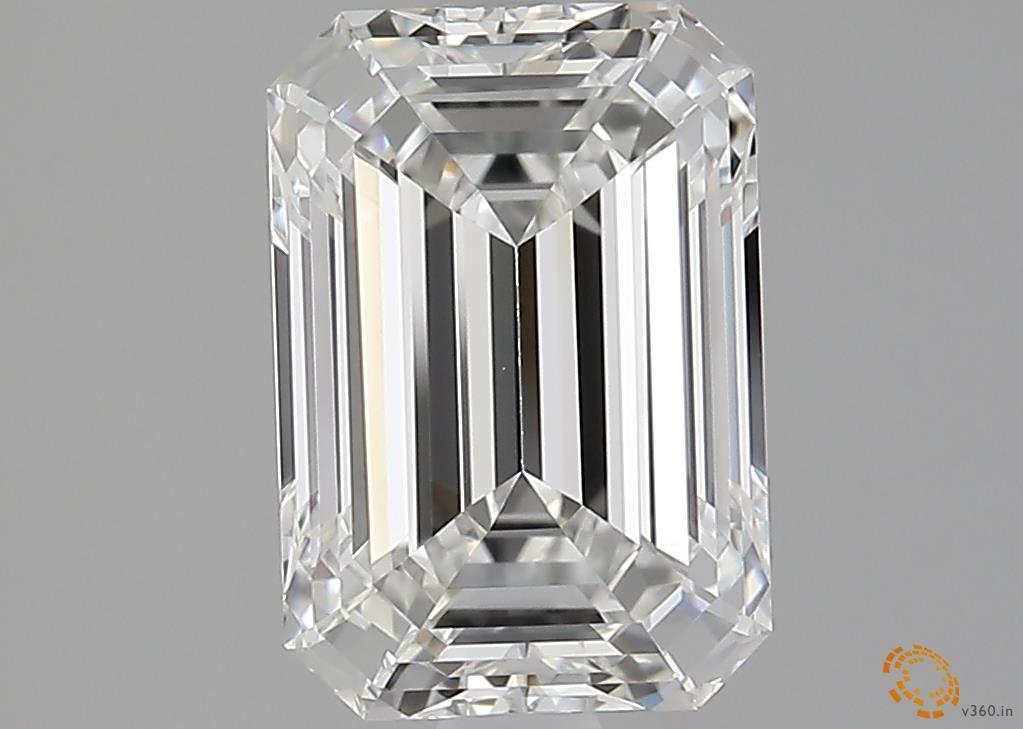 3.01 Carat Emerald Loose Diamond, G, VVS1, Super Ideal, GIA Certified | Thumbnail