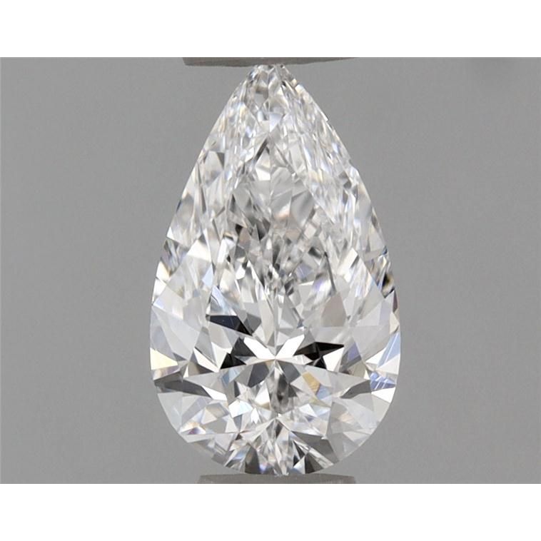 0.42 Carat Pear Loose Diamond, D, VVS1, Ideal, GIA Certified | Thumbnail