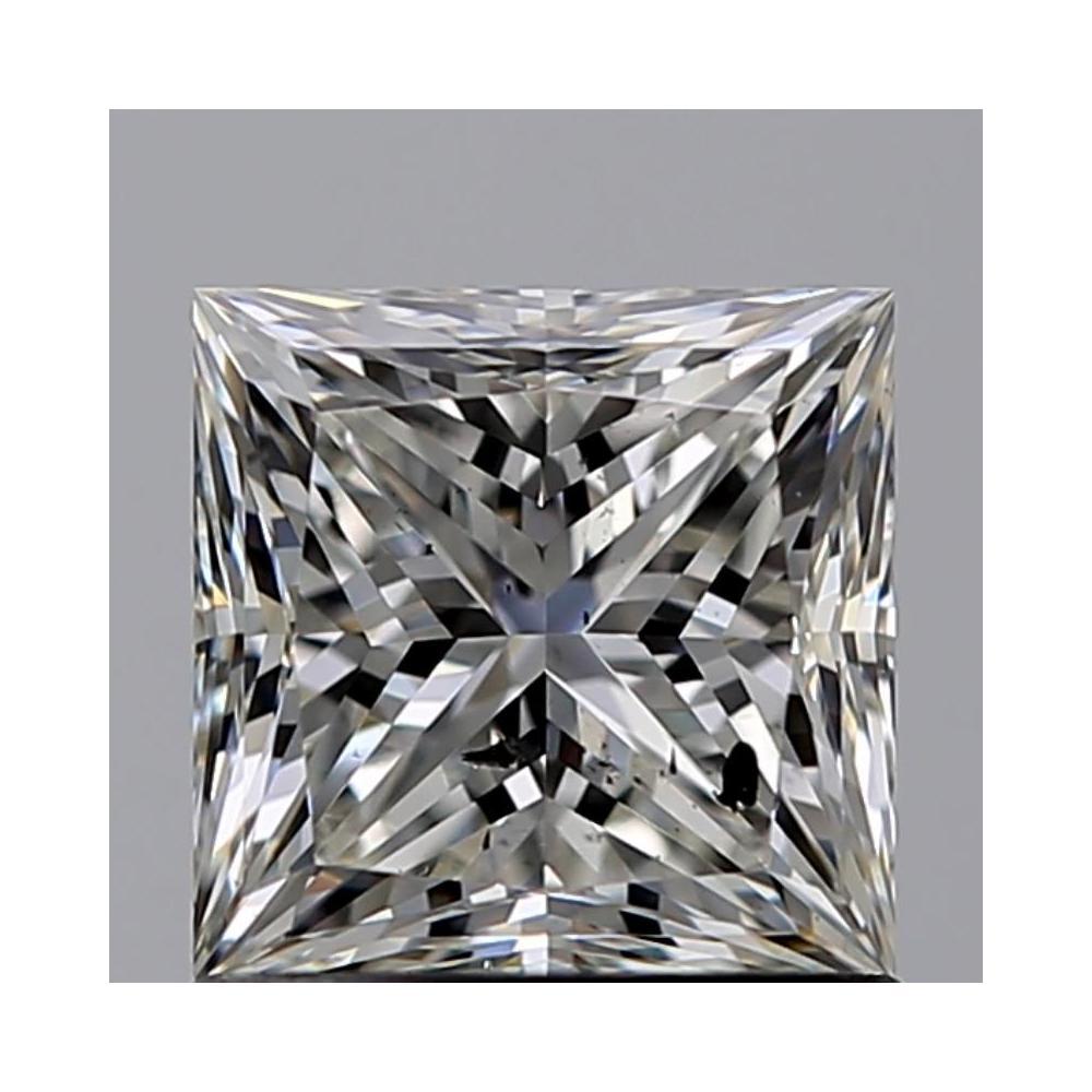 1.01 Carat Princess Loose Diamond, H, I1, Excellent, GIA Certified