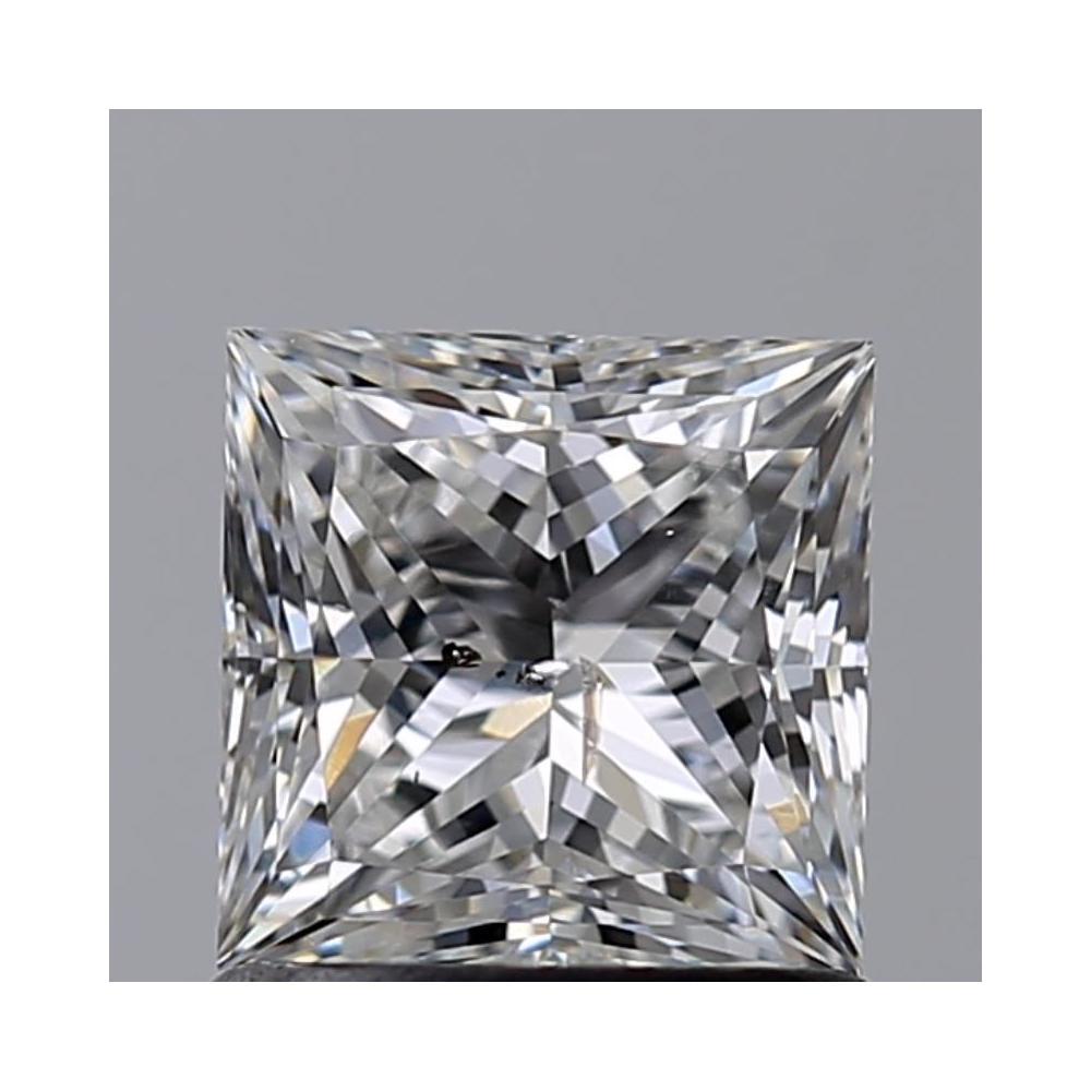 1.00 Carat Princess Loose Diamond, F, SI2, Super Ideal, GIA Certified