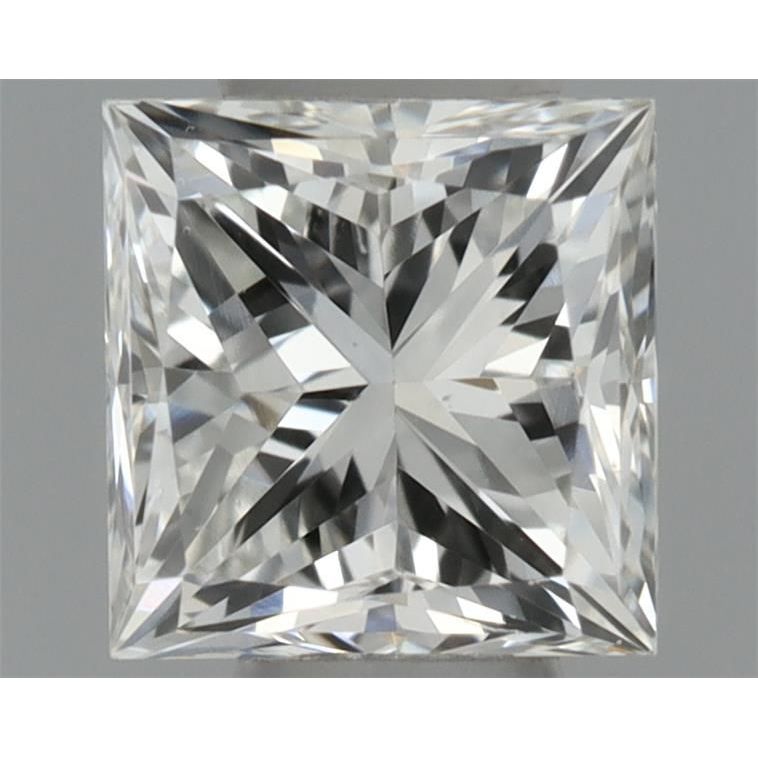 0.31 Carat Princess Loose Diamond, I, VS2, Good, GIA Certified | Thumbnail