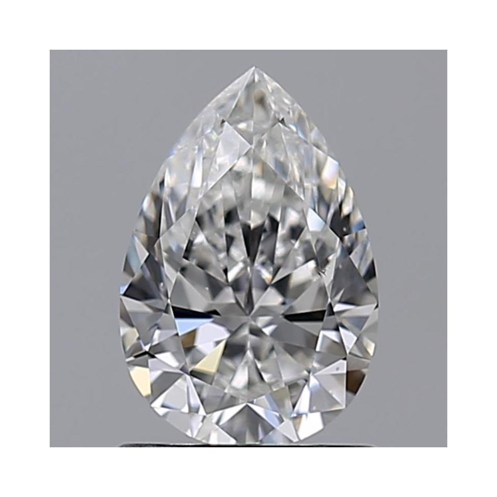 1.00 Carat Pear Loose Diamond, F, VS2, Ideal, GIA Certified
