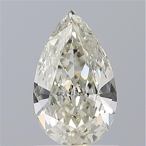 0.76 Carat Pear Loose Diamond, K, VVS2, Excellent, IGI Certified | Thumbnail