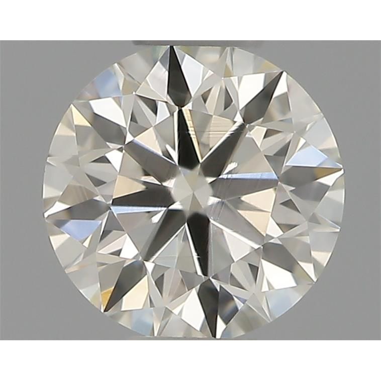 0.34 Carat Round Loose Diamond, K, VVS2, Super Ideal, IGI Certified
